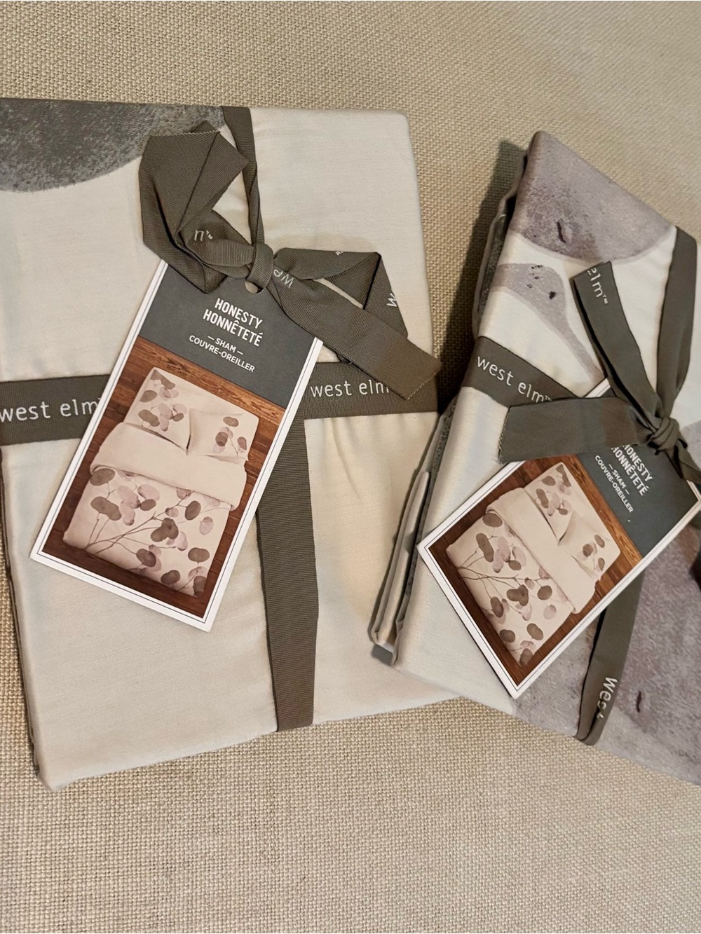 West Elm - Honesty Botanical Pillow Sham Set